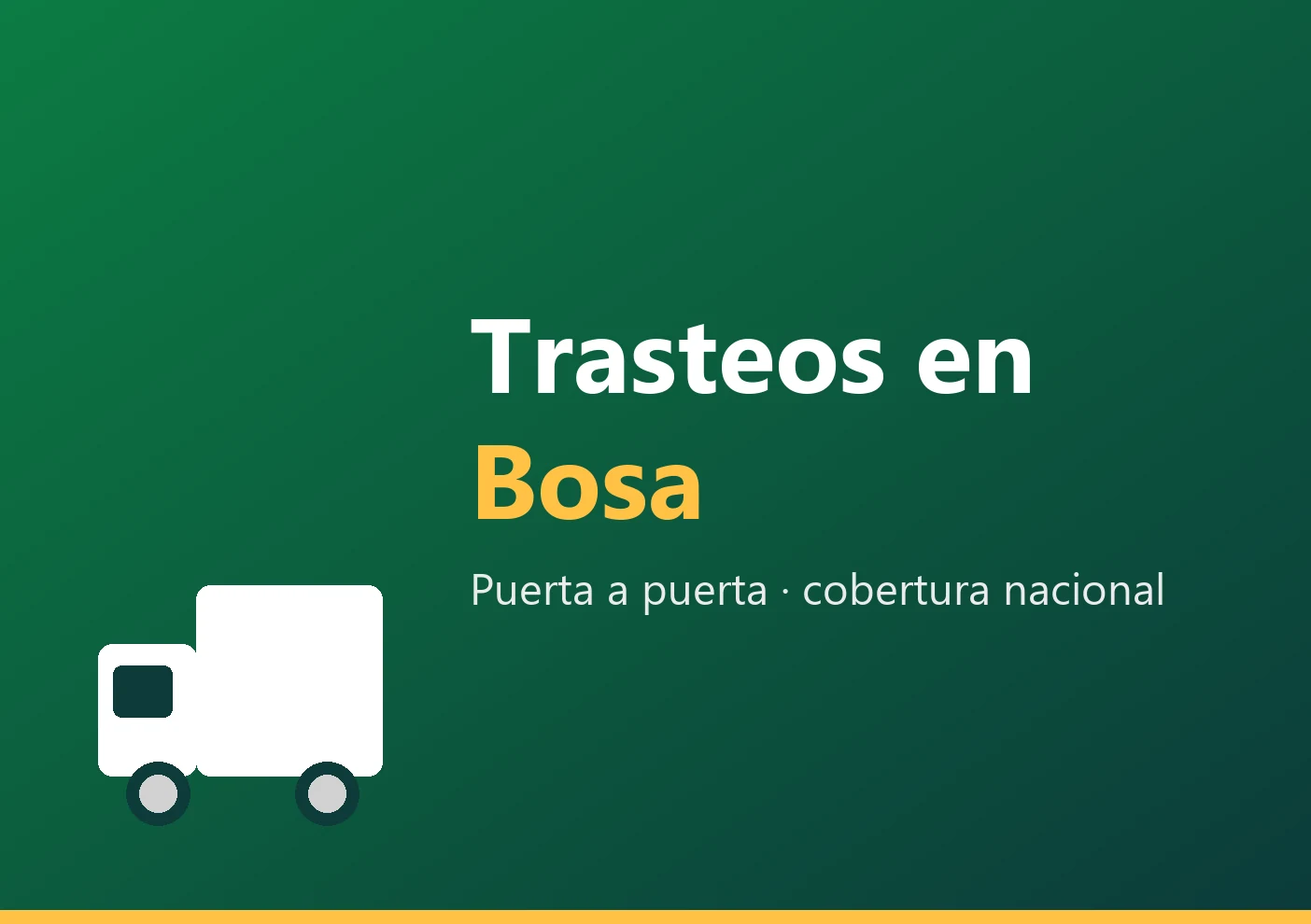 Trasteos y mudanzas en Bosa (Piamonte), cobertura nacional